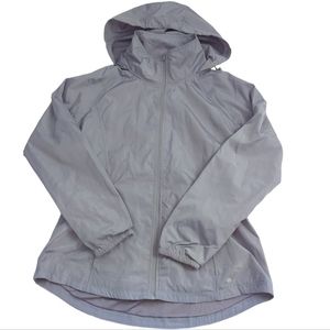 Layers windbreaker jacket with hood, quick dry, women's medium